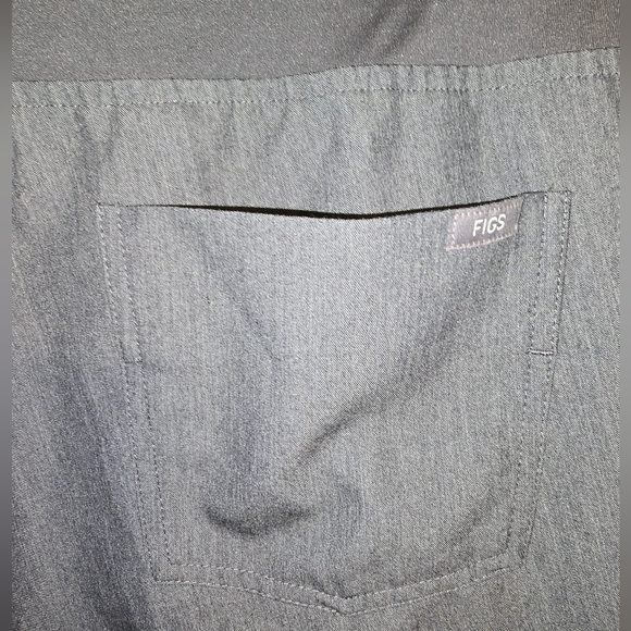 NWOT FIGS Technical Collection Gray Jogger Scrub Pants Women's XXL P Short - Picture 4 of 7